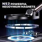 360° verstellbarer magnetischer Vakuum-Telefonhalter📱🚗