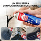 ✨ Spray réparateur de fuites instantané - Colmate les fissures et les interstices en 5 minutes, imperméable et flexible pour tuyaux et toitures