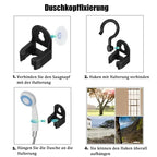 🚿✨Tragbare Campingdusche Mit Einstellbarem Durchfluss ✨Für Einfaches Und Bequemes Reinigen Im Freien!