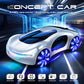 Handgesteuerter Sensor-Science-Fiction-Supersportwagen
