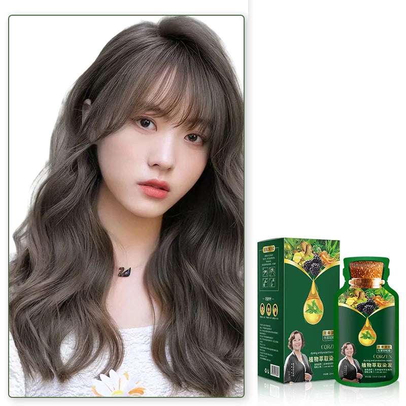 🔥KAUFEN SIE 1, BEKOMMEN SIE 1 GRATIS🔥Sanfte, pflanzliche Haarfarbe für den schnellen Gebrauch