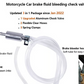 🏆Blitzangebot⚡ Über 50.000 verkauft! Fast ausverkauft - 💥Bremsentlüftungsschlauch - Einweg-Rückschlagventil-Rohr-Entlüftungswerkzeug-Set für Auto-Motorrad-Kupplung