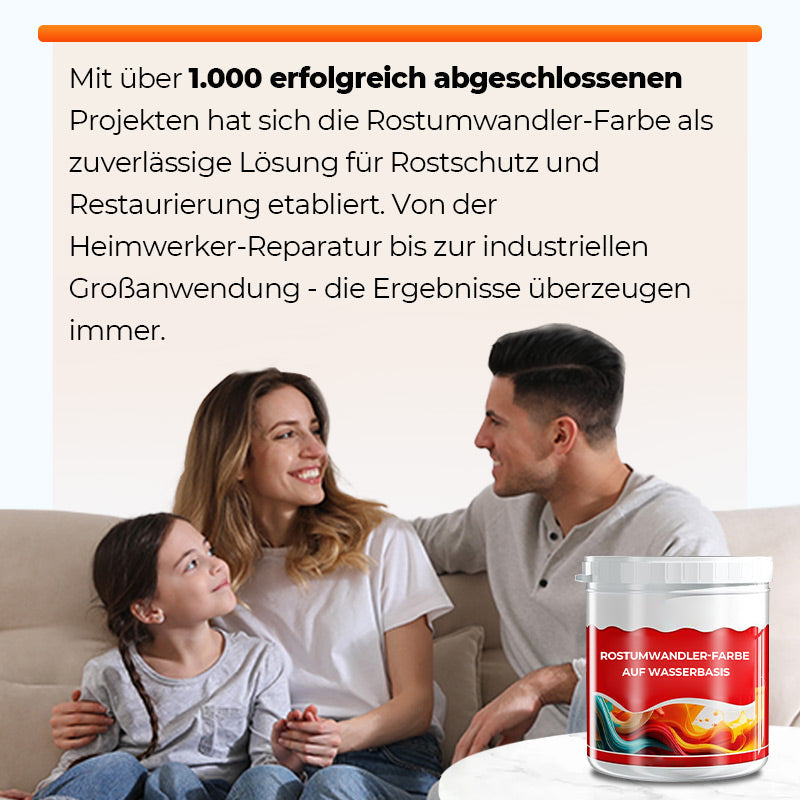 Rostumwandler-Farbe auf Wasserbasis🛡️🛡️Verlängerte Lebensdauer, sicher und natürlich