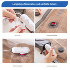 6er-Pack elektrische USB-Vakuum-Kompressionsbeutel – Platz sparen, leicht reisen!