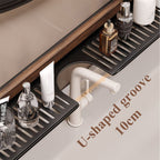 ✨2025 Neues Design🌸Walnuss-Saugnapf-Badezimmerregal