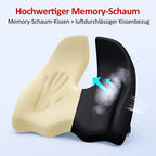 ✨✨Ergonomisches Sitzkissen aus Memory-Schaumstoff