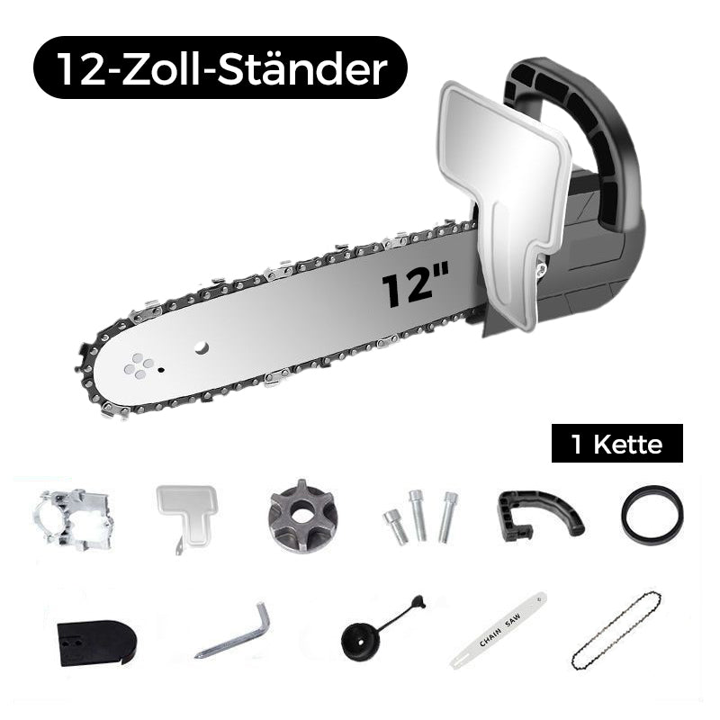 🔥Bausatz zum Umbau eines Winkelschleifers in eine elektrische Kettensäge