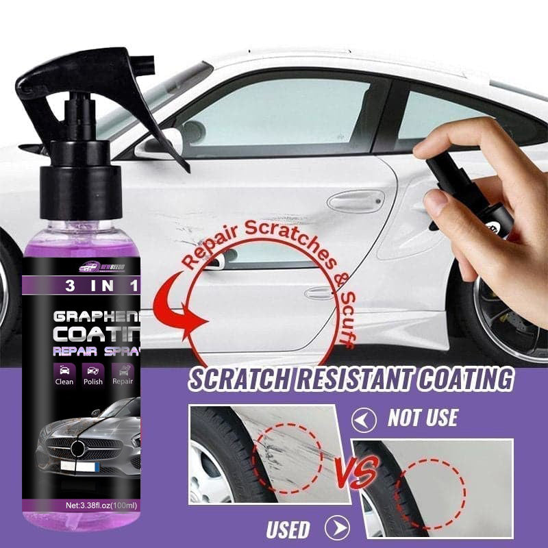 🔥Kaufen Sie 2 und erhalten Sie 3 gratis🔥 3-IN-1 Hoher Schutz Schnelles Auto-Beschichtung Spray