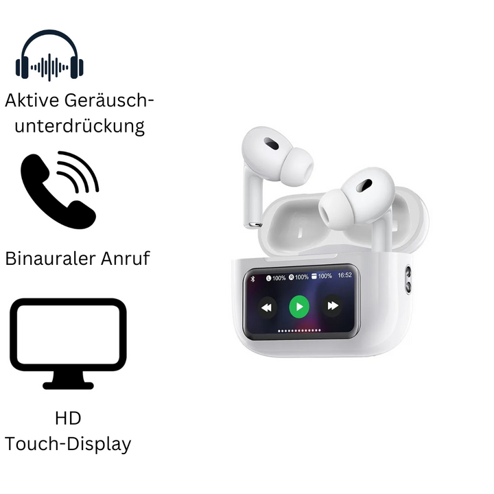 Weit voraus, Technologie🎧Smart Touch Screen Bluetooth