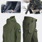 Taktisches Softshell-Jacken- und Hosen-Set • Wasserdicht • Winddicht • Isoliert • Für Winter und Geländeeinsatz geeignet