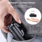 😍📱Ausziehbares Selfie Stick Stativ im Taschenformat mit abnehmbarer Fernbedienung📸