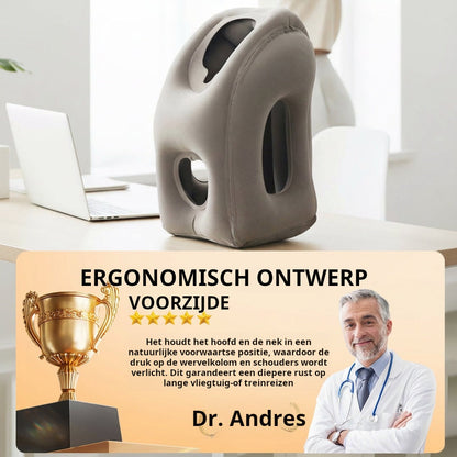 🧳 50 % sparen! 💤 Aufblasbares Reisekissen – ergonomischer Komfort für unterwegs ✨