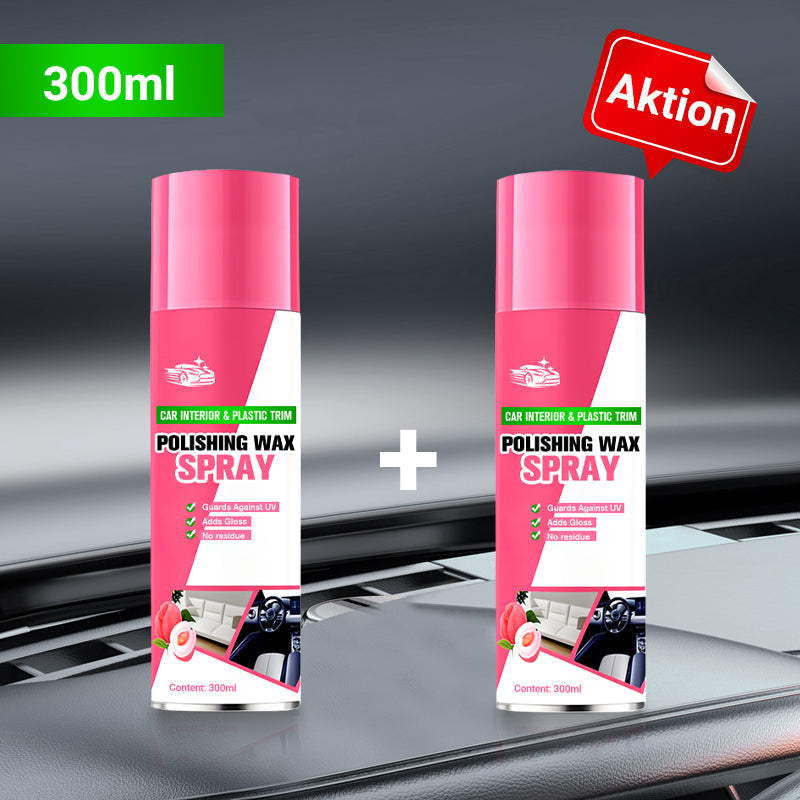 🎁Kaufen 1 get 1 free (2 Flaschen)🎁Auto Armaturenbrett Polieren Pflege Wachs Spray