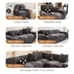 🛋️ 50% RABATT 2026! ✨ Plüsch Sofaüberwurf - Extra Dicke & Rutschfeste Decke mit Elastischen Kanten für Herbst und Winter 🍂❄️