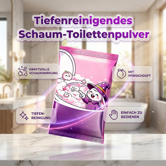 🚽⏳50% RABATT! Automatisch schäumendes Toilettenreinigerpulver