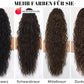💕 LETZTER TAG DER AKTION - 50 % RABATT 💕Lockige, gewellte Frizz-Haarverlängerung mit Pferdeschwanz