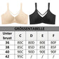 Damen eleganter transparenter Vollschalen-BH in großen Größen