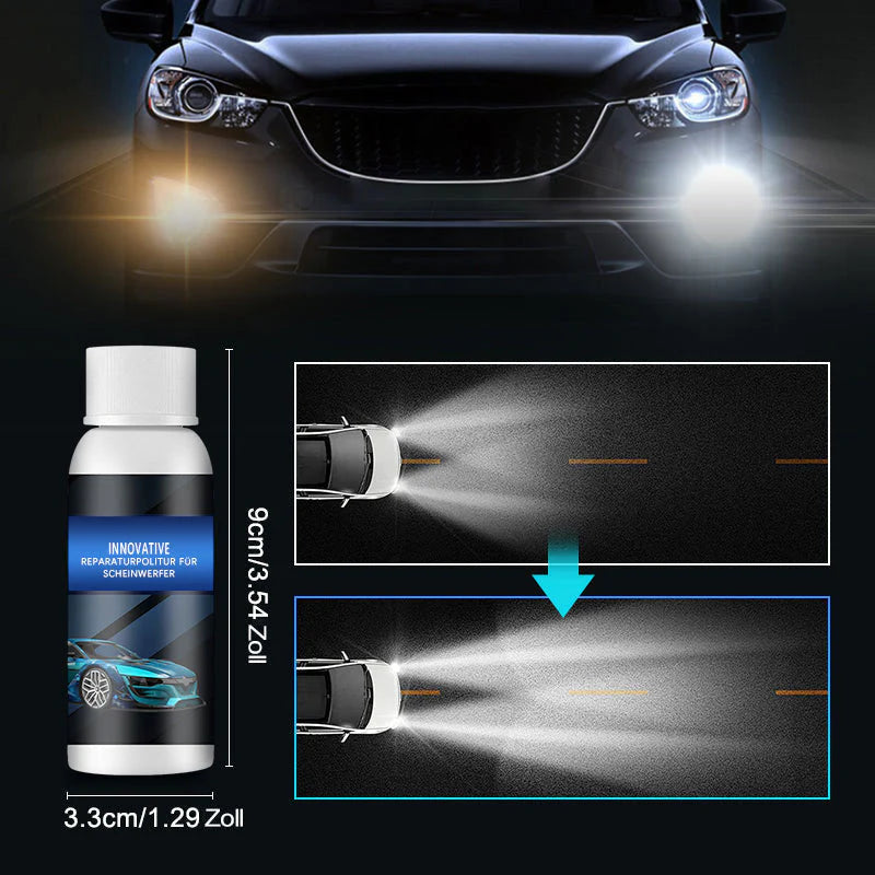 Reparaturflüssigkeit für Scheinwerfer