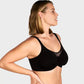 Damen eleganter transparenter Vollschalen-BH in großen Größen