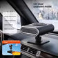 🚗2-in-1 tragbare Autoheizung & Scheibenenteiser🚗 – Mit 360°-Drehung & 3 Stufen – Ideal zum schnellen Enteisen, Entfeuchten und Beheizen des Fahrgastraums ⚡