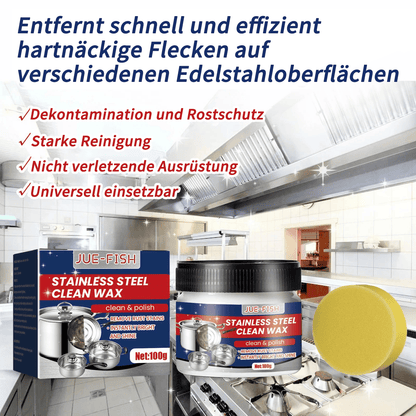 🔥Edelstahl-Fleckenreinigungswachs