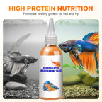 Entkapselte Salinenkrebs-Eier als Fischfutter