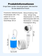 🚿✨Tragbare Campingdusche Mit Einstellbarem Durchfluss ✨Für Einfaches Und Bequemes Reinigen Im Freien!