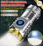 🔥Superhelles LED Taschenlicht, ladbare Mini-Dreiaugen-Lampe für Outdoor und Zuhause