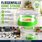 🪰 Wiederverwendbare stromlose Fliegenfalle – Kein Strom nötig, unschädlich für Kinder & Haustiere, für Küche, Hof & Stall