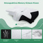 Gedächtnisschaum-Nackenkissen, atmungsaktives Design, bequemes und stützendes Nackenkissen, Schlafkissen für Seiten- und Rücken-Schläfer