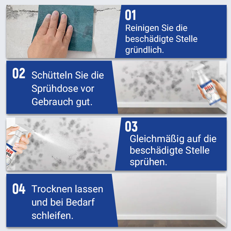 🔥HEISSER VERKAUF - 50% RABATT🔥Magisches Wandreparatur Spray-Set