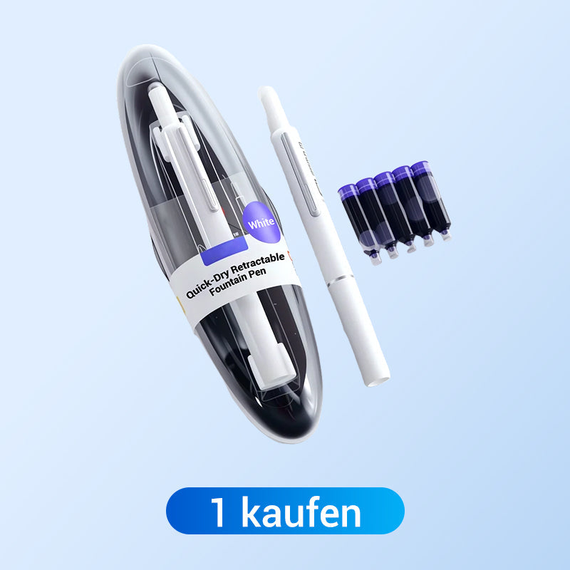 Schnell Trocknender, Einziehbarer Füllfederhalter