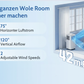 Den ganzen Raum frischer machen