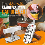 🔥Letzter Tag des Ausverkaufs 50 % Rabatt🔥Leicht einstellbarer Deckelöffner aus Edelstahl