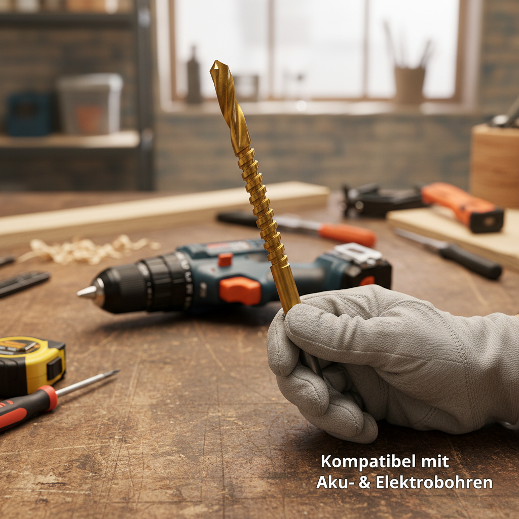 Kompatibel mit Bohrmaschinen