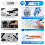 Schnell Trocknender, Einziehbarer Füllfederhalter