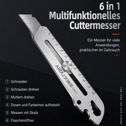 💥 Solange der Vorrat reicht: 50 % Rabatt! 🎉 Mehrzweckmesser mit einziehbarer, abbrechbarer Klinge