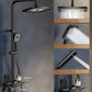 🛍️ 50 % Rabatt – Duschset mit Aufputz-Armatur, wandmontiert & Brauseset, Vollkupfer, Druckverstärkung, Thermostat – für den täglichen Gebrauch 🚿