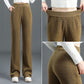 🎅Weihnachtsverkauf - 🔥56% Rabatt 🥳Neue Slim Fit Damenhose mit breitem Gummibund