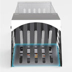 Eintürige durchgehende Rattenloch-Mausefalle