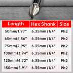 Heißer Verkauf🔥6-teilige Phillips Schraubendreher Bits Set