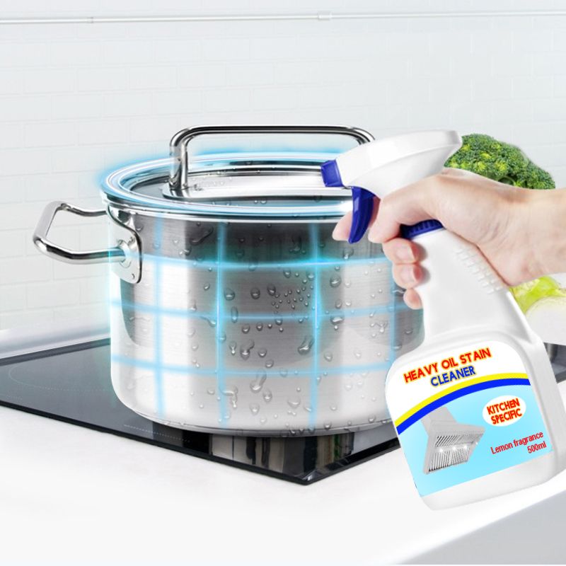 Kraftvoller Reiniger für Schwerölflecken