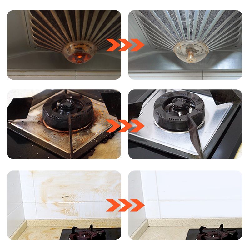 Kraftvoller Reiniger für Schwerölflecken