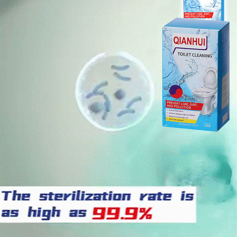 🔥Kaufen Sie 2 und erhalten Sie 3 gratis - 🍋 Toilettenreiniger-Tabletten mit Zitronenduft