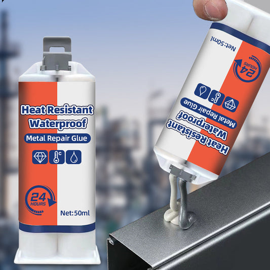 🔥Neujahrsangebote🔥Hitzebeständiger, wasserfester Metall-Reparaturklebstoff