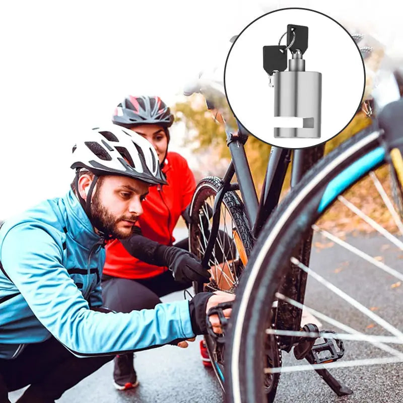 🛡️Diebstahlsicheres Motorrad-Scheibenschloss