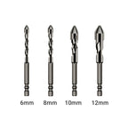 Exzenterbohrer mit schrägem Kopf und hoher Härte