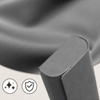 Minimalistisches Brillenetui aus Hartleder