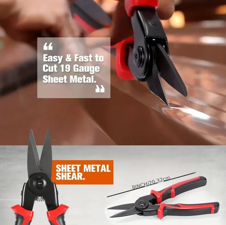 5-in-1-Zangenset, Mehrzweckzange mit austauschbarem Kopf