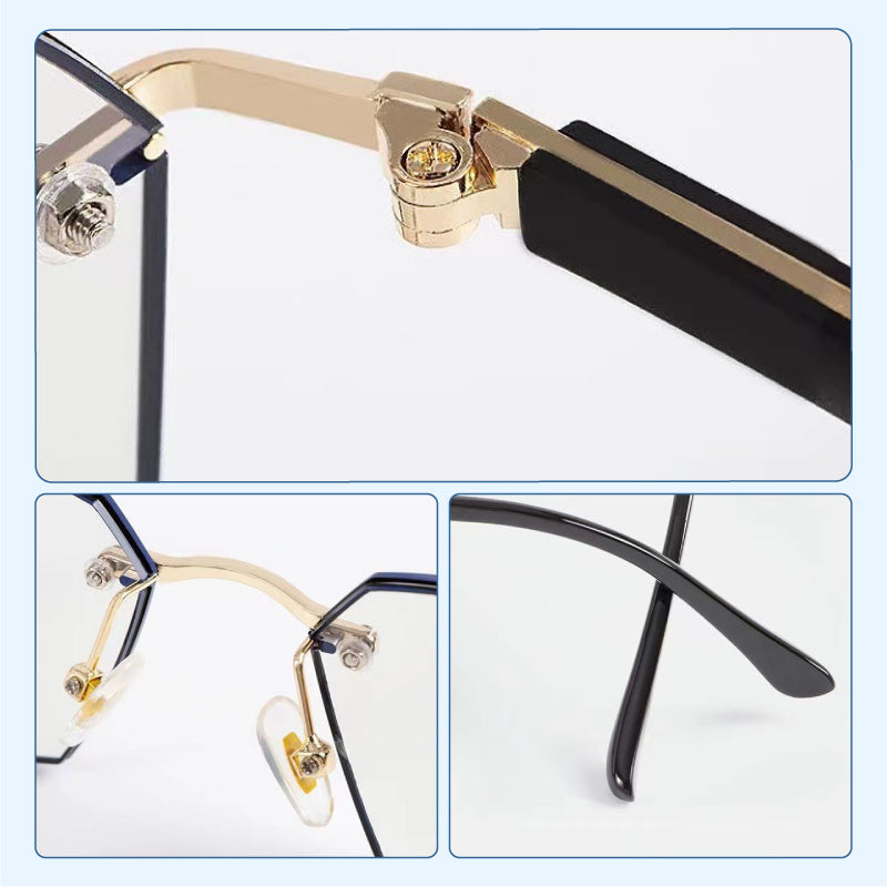 2-in-1-photochrome Lesebrille mit Blaulichtfilter